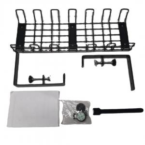 Home/Office Wire Organizer Tray No Drill Steel Cable Tray for Neat Cable Management
