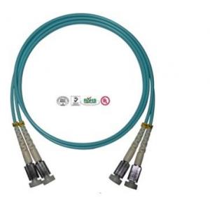 China 4 Cores Multi Mode OM3D4 Type Fiber Optic Patch Cord Network Ethernet Cable supplier