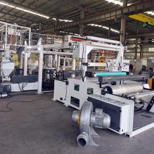 ABC LDPE HDPE 3 Layer Blown Film Extrusion Machine For Sale