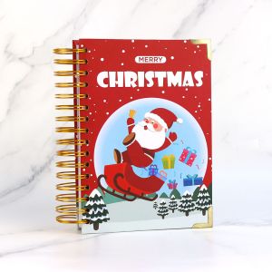 China Custom Logo Spiral Bound Notebook Journal Printing A5 Hardcover on sale