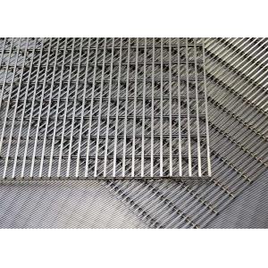 Architectural Decorative Wedge Wire Panels and Cylinders for Various Building Decoration Projects