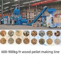 China 500 - 1000kg / H Multi-Purpose Sawdust Wood Pellets Machine Biomass / Wood Pellet Production Line on sale