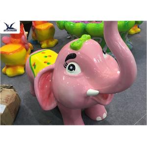 Shopping Mall Lovely Fiberglass Cartoon Animals Shape Seat Kiddie Chair Statues