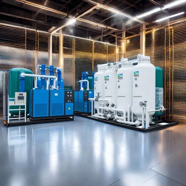 Pair Assembly Four Towers Oxygen Plant PSA Oxygen Generator