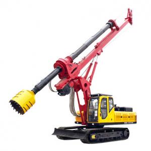 China TR100 Rotary Hydraulic Drilling Rig For Foundation Engineering Max Output Torque 100 KN.M supplier