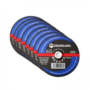 China 24 Grit 60 Grit 9X3mm Standard Carbon Steel Alloy Cutting Disc supplier