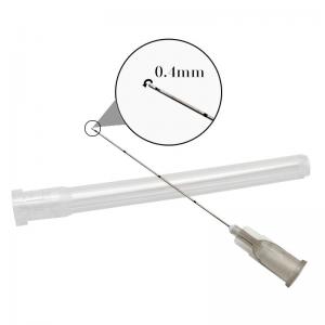 China Medical consumable micro blunt tip cannula for filler injection supplier
