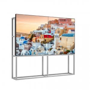 China RGB 3.5mm Free Stand LCD Video Wall Display Panel With Aluminum Frame supplier