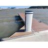 China Kaishin Marina Plastic Dock Water Power Pedestal With Pontoon Decking Power and Water Pedestal Marine Service Bollard wholesale