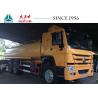 HOWO Oil Tanker Truck , Fuel Oil Truck Safe Operated With 20000 Liters Capacity