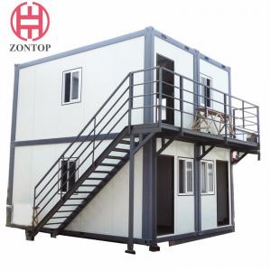 Zontop Smart Prefabricated House Office Booth 20ft Container  Prefabricated Homes Office At Home