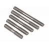 Black Oxide End Double Thread Rod Studs For Project PTFE Coating 1000 - 4000mm