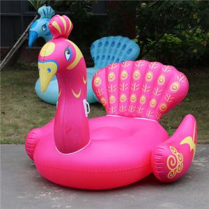 China Beautiful New Design PVC Inflatable Pool Float Peacock supplier