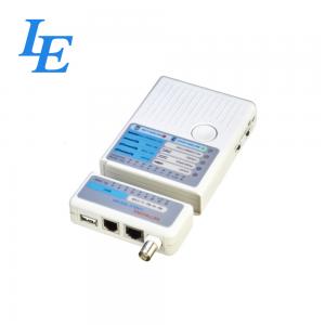 China Crimping Tools Cable Rj45 Tester , Ethernet Network Tester Operate With Auto Scan supplier
