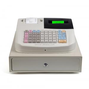 Automatic Shop Mini Cash Register with PLUS 6000 CPU and 128mm * 64mm Display