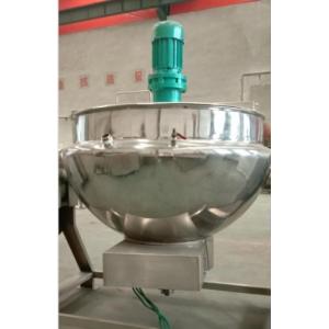 China 300L Stainless Steel Steam Jacketed Kettle For Food Processing supplier