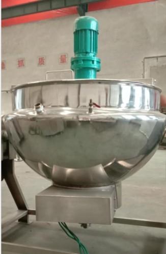 300L Stainless Steel Steam Jacketed Kettle For Food Processing