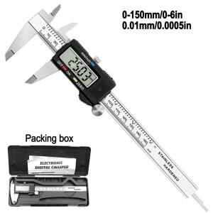 China 6 Inch 0-150mm Electronic Stainless Steel Digital Vernier Caliper supplier