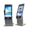 43 Inch Floor Stand Interactive IR Touch Screen Kiosk Computer Totem With Webcam