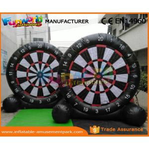 Customized Inflatable Football Dart Board , Durable Inflatable Sports Equipment