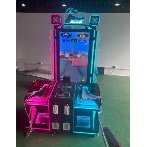 China Two Players Arcade Shooting Game Machine With Luxury Appearance wholesale
