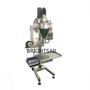 Stainless Steel 2.5kw Auger Powder Filler 10g To 5000g Filing Weight