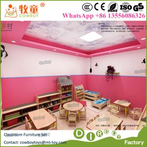 China Guangzhou Cowboy New design wooden material  kids furniture for child care centres supplier