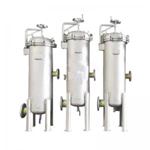 2-20 Cartridge Multi Cartridge Filter Housing with 10um Filtration Precision and 2.5" Diameter