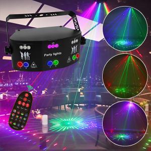 Professional Disco Lights for Party 15 eyes LED Laser divergence moving beam lamp RGB Laser Stage LED Strobe Lightings