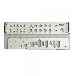 China Mobile Aluminum Sheet Metal Fabrication Parts Audio Power Amplifier Panel supplier