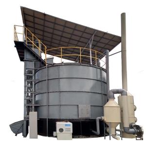 China Réservoir de fermentation de fertilisants pour élevages de vaches contrôlé par PLC avec une capacité et une conception de 8 à 12 m3/jour supplier