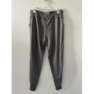 China Soft Touch Ladies Sport Joggers 90% Polyester 10% Spandex dark grey supplier