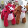 China Hansel coin operated children plush battery operated walking animal rides wholesale