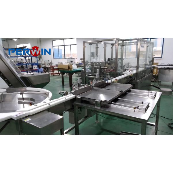 China Certification des têtes ISO9001 d'acier inoxydable Vial Filling Machine Mini Size 10 supplier