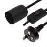 China AU Plug Salt Lamp Power Cord with Dimmer Switch 1.8m wholesale
