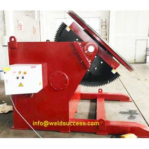 China Load Capacity 10t Pipe Welding Positioners Rotary And Tilting Welding Turntable supplier