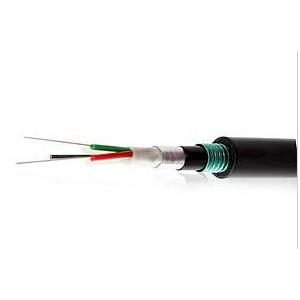 Layer Stranded Reinforced Outdoor Optical Fiber Cable Double Sheathed Cable