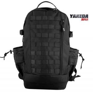 Black Outdoor Tactical Day Pack Backpack , Lightweight Travel Daypack