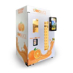 360のMlの紙コップのオレンジ ジュースの自動販売機の硬貨およびノートのアクセプター