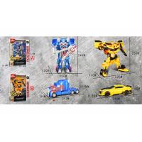 China 9  Plastic Transformers Car Robot Toys / Action Figure Dinosaur Transformer Toy on sale