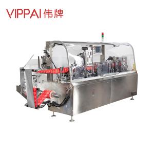 China Easy Carry Single Sachet 4 Side Seal Wet Wipes Alcohol Swab Pad Making Packing Machine supplier