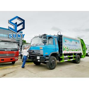 14 CBM Dongfeng Compactor Garbage Truck Right Side Driver 4x2 Rear Loader Garbage Compactor Compress Truck