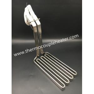 High Power Custom Flat Shape Tubular Heater For Deep Fryer