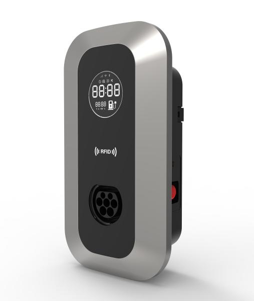 High Efficiency 7kW Home EV Charger With Type-2 Outlet And Modern Design