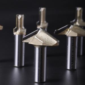 China Ultra High Hardness PCD Router Bits , Customized Size Diamond Tip Bit wholesale