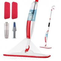 China 380ml Capacity Microfiber Spray Mop Dry Wet Hardwood Kitchen Floor Mop on sale