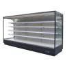 Ventilated Front Open Display Fridge With Adjustable Heavy Duty Shelving