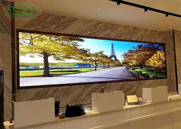 High contrast full-color indoor LED screen P4 LED wall fixed installation for interior shows