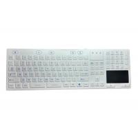 China Rigid IP68 Medical Grade Keyboard , Touch Mouse Wireless Backlit Keyboard on sale
