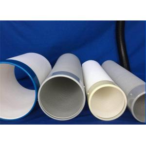 Industrial Safety Pvc Flexible Ducting / Portable Air Conditioning Duct Anti - Static